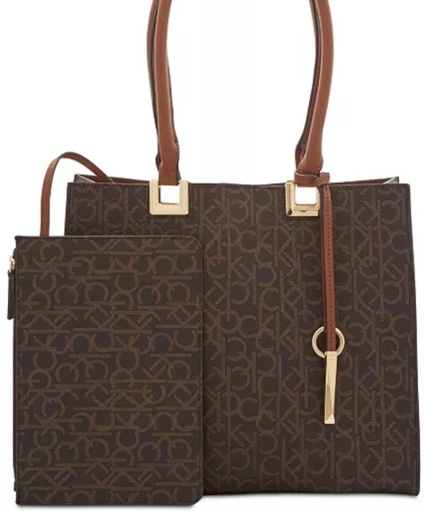 Calvin Klein Handbags - New calvin klein signature Juliette signature tote
